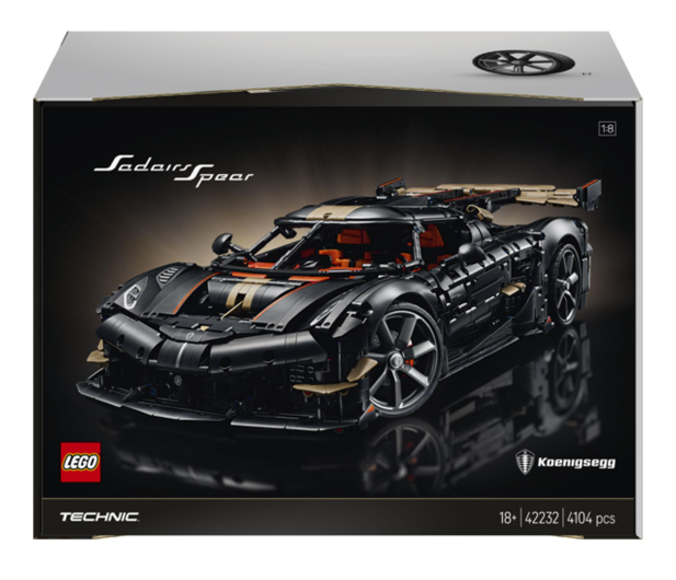 LEGO Technic 42232 Koenigsegg Sadair's Spear Megacar - 1577949 - zdjęcie 10